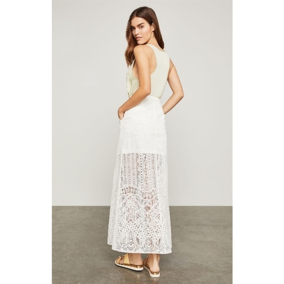 💕BCBGMAXAZRIA💕 Harper Lace Maxi Skirt 8 NWT - Picture 5 of 8